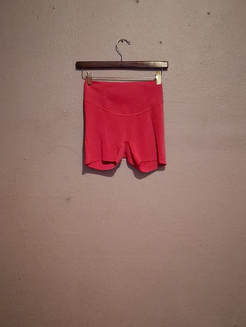 Gymshark Coral Pink High-Rise Bike Shorts
